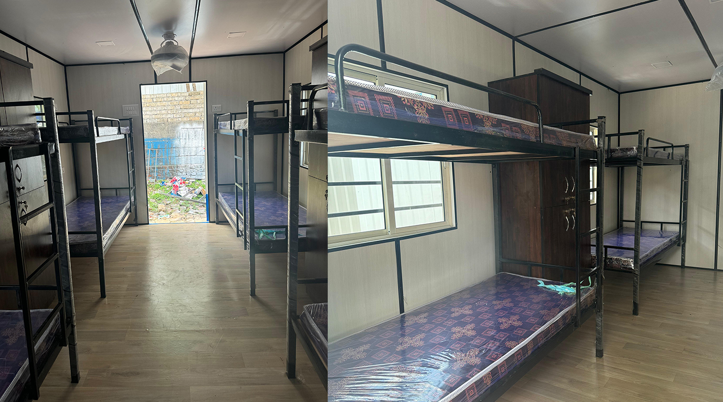 Bunkhouse Portable Cabin Interior