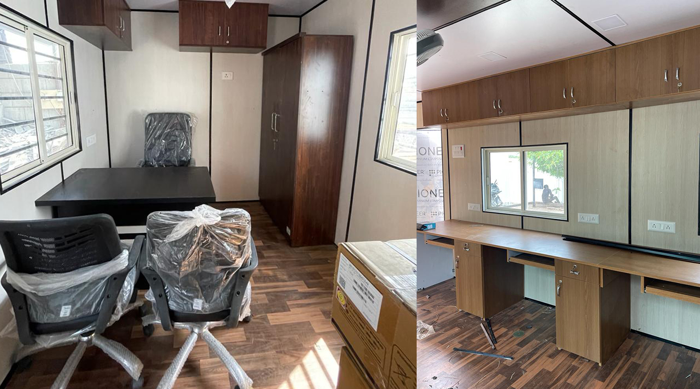 Portable Site Office Interior